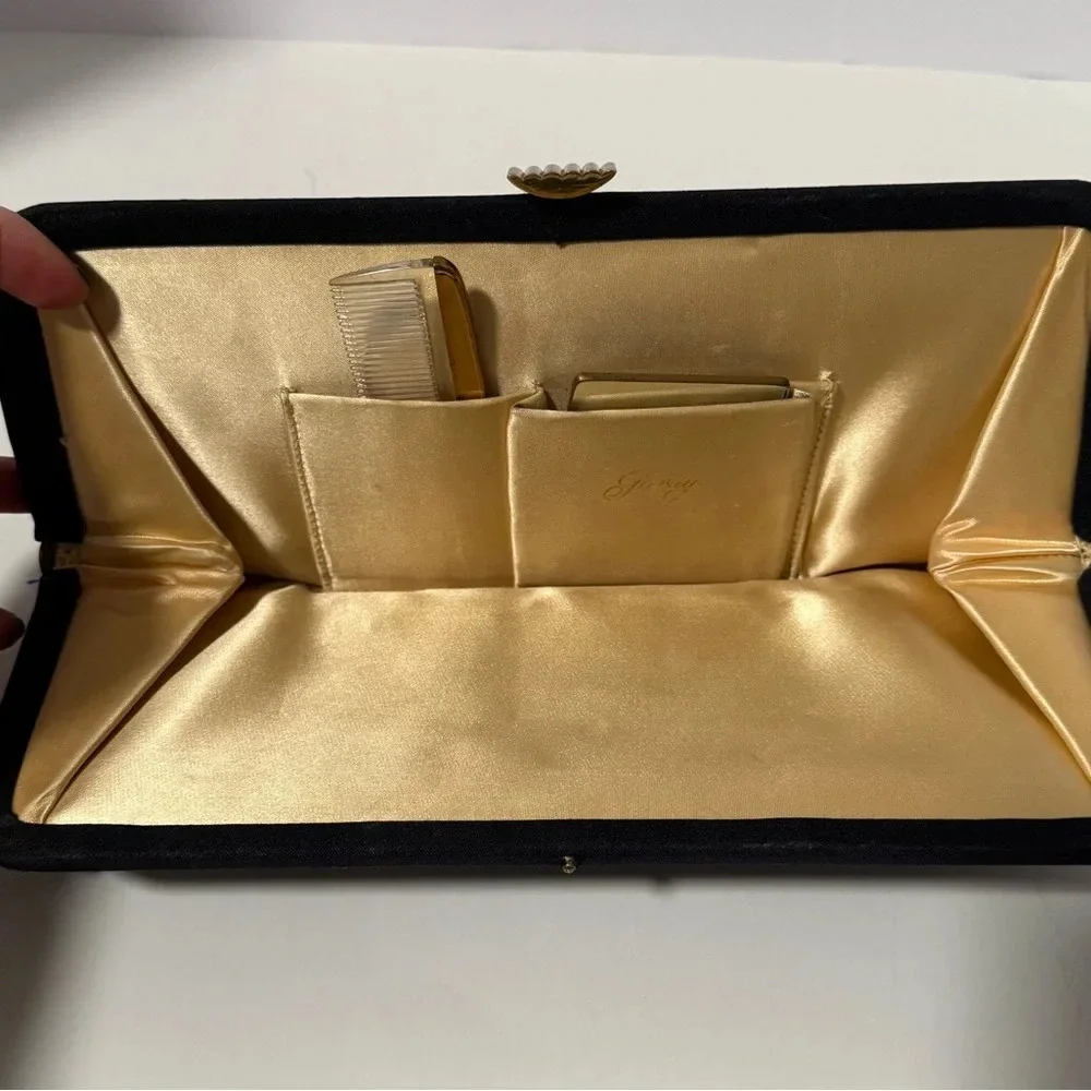 Vintage PARAY navy  Evening Bag Clutch...